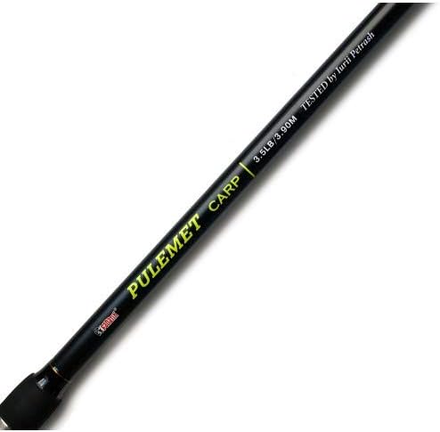 FANATIK Angelrute Ratz-FATZ Karpfen Karpfenangeln 3-teilig 3.6 m-3.9 m 3.0-3.5 LB Karpfenrute Bodena
