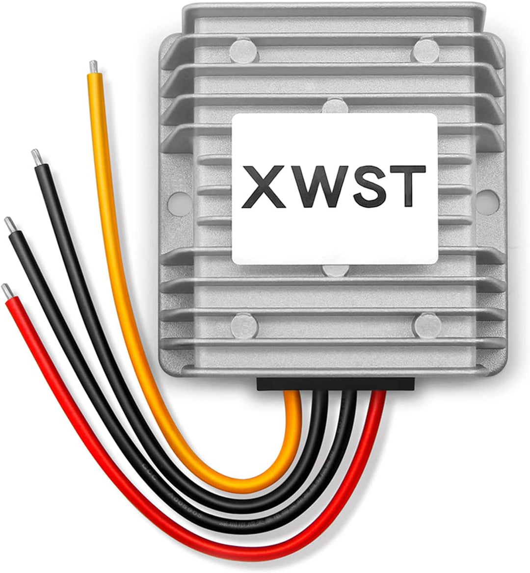 XWST Gleichstromwandler, 24 V auf 12 V, Spannungsregler, 10 A, 120 W, Schritt nach unten, wasserdich