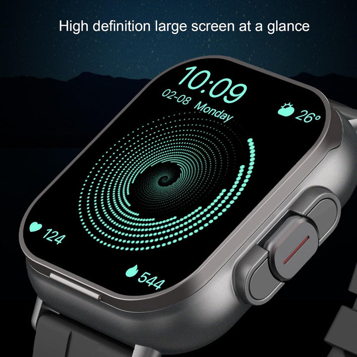Ejoyous Smartwatch mit Kopfhörer, 2in1 Fitness Tracker, IP67 Wasserdicht, 2,01 Zoll Bildschirm, Schl