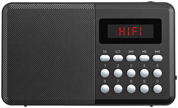 auvisio Camping-Radio: Digitales FM-Taschenradio, Bluetooth, MP3-Player, USB, microSD & Akku (Radio