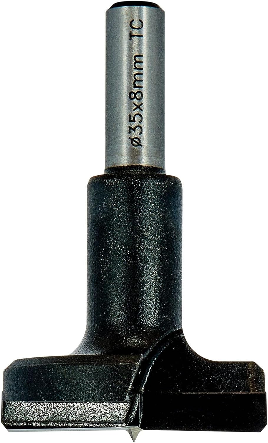 Trend CraftPro 8mm Schaft Scharnierfräser, Durchmesser 35mm; Gesamtschnittlänge 57mm, T420/35X8MMTC