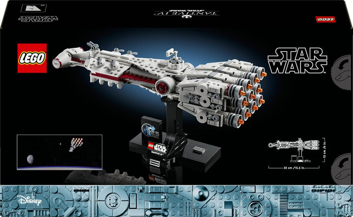 LEGO Star Wars: Tantive IV, Modell eines Sternenschiffs aus Star Wars: Eine Neue Hoffnung zum Bauen