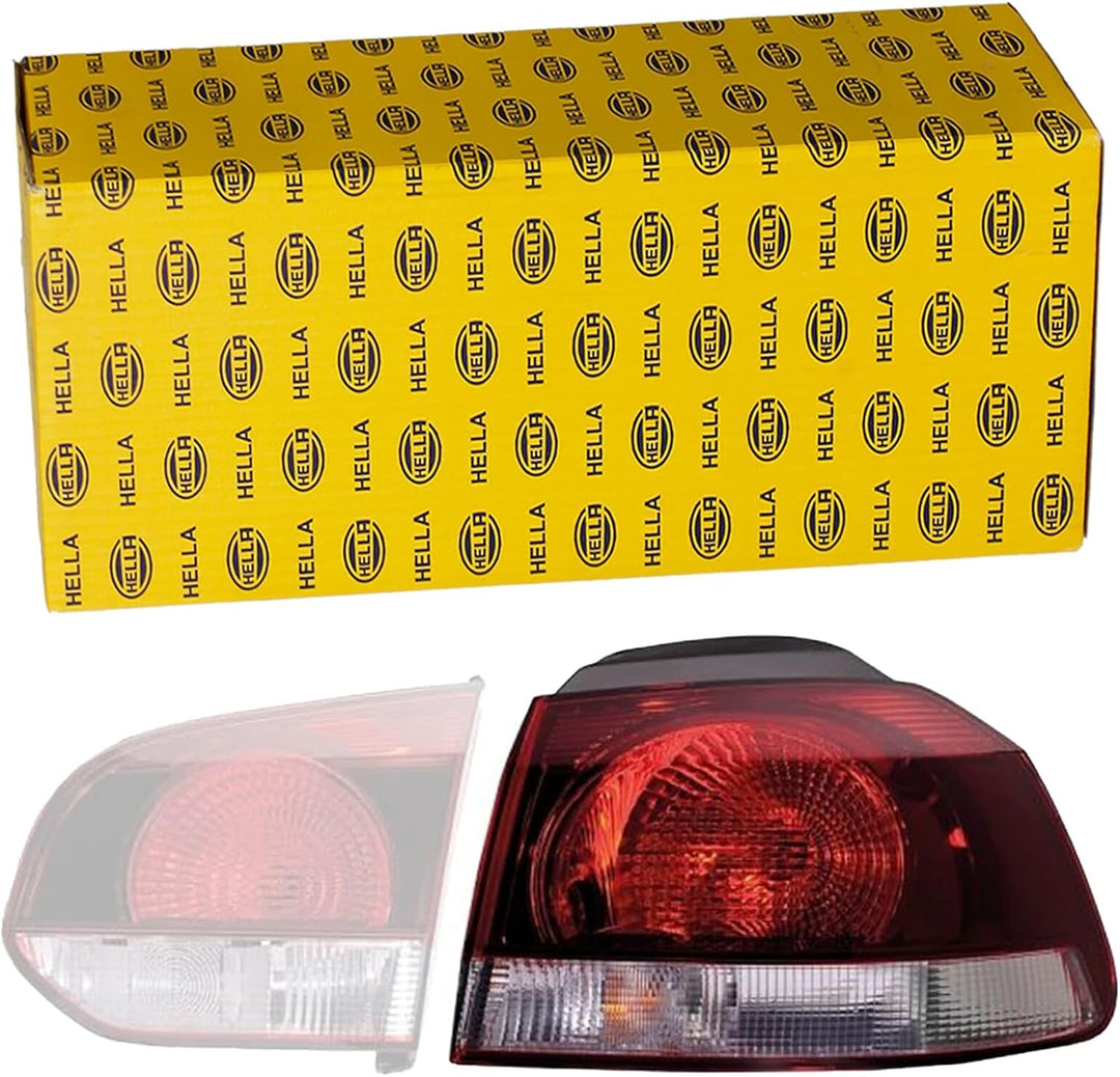 HELLA 2SD 009 922-131 Heckleuchte - Glühlampe - äusserer Teil - links - für u.a. VW Golf VI (5K1) -