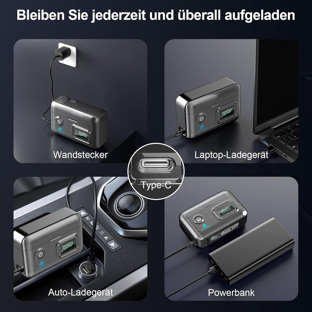 Homesuit Insta 360 Ace Pro 2 Akku 1800mAh &amp; Dual LCD Tragbares Schnellladegerät Kit Kompatibel mit I