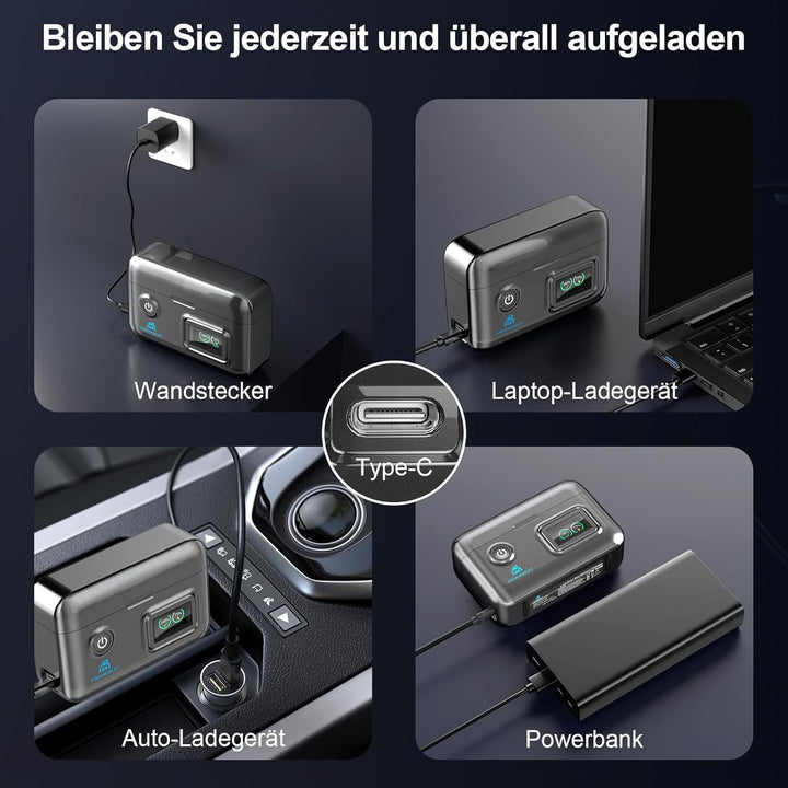 Homesuit Insta 360 Ace Pro 2 Akku 1800mAh &amp; Dual LCD Tragbares Schnellladegerät Kit Kompatibel mit I