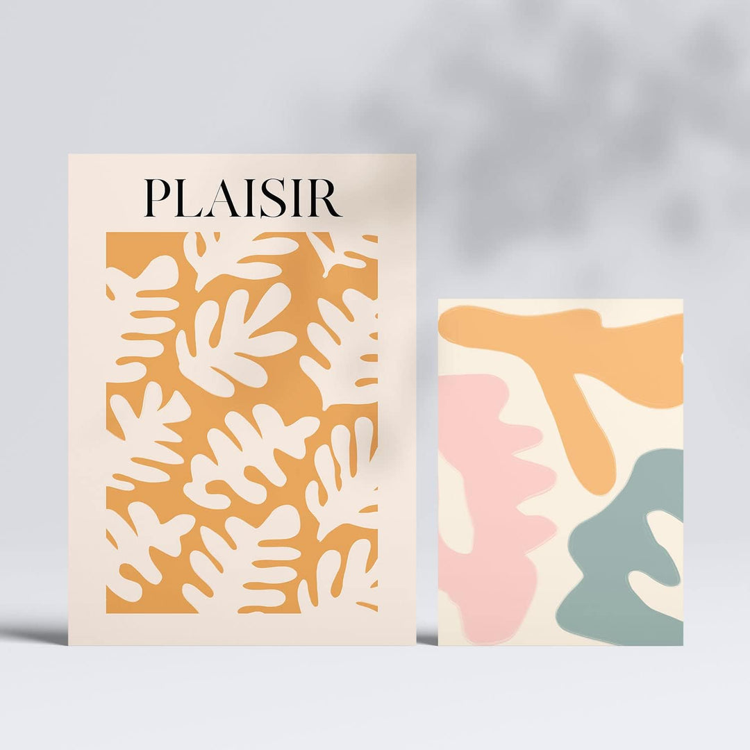 Nacnic Set von 6 Poster Vegetation. Sammlung von Platten mit ästhetischer Collage für Innendekoratio