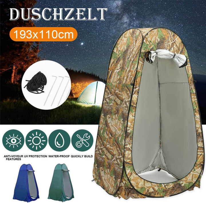 Camping Zelt 2-3 Mann Pop Up Zelte 4 Jahreszeiten Wasserdicht &amp; Winddicht Tarnung, Tarnung