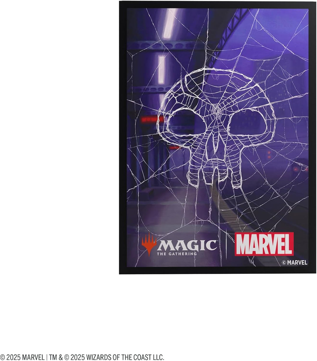 Gamegenic, Magic: The Gathering – Marvel's Spider-Man Premium Art Sleeves – Spider-Man Swamp, 105 Sl