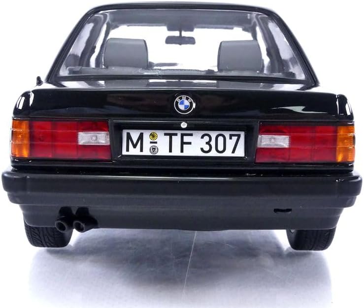 Norev 183203 BMW 325i 1988 Black metallic 1:18 Miniatur, Mehrfarbig, 1/18e