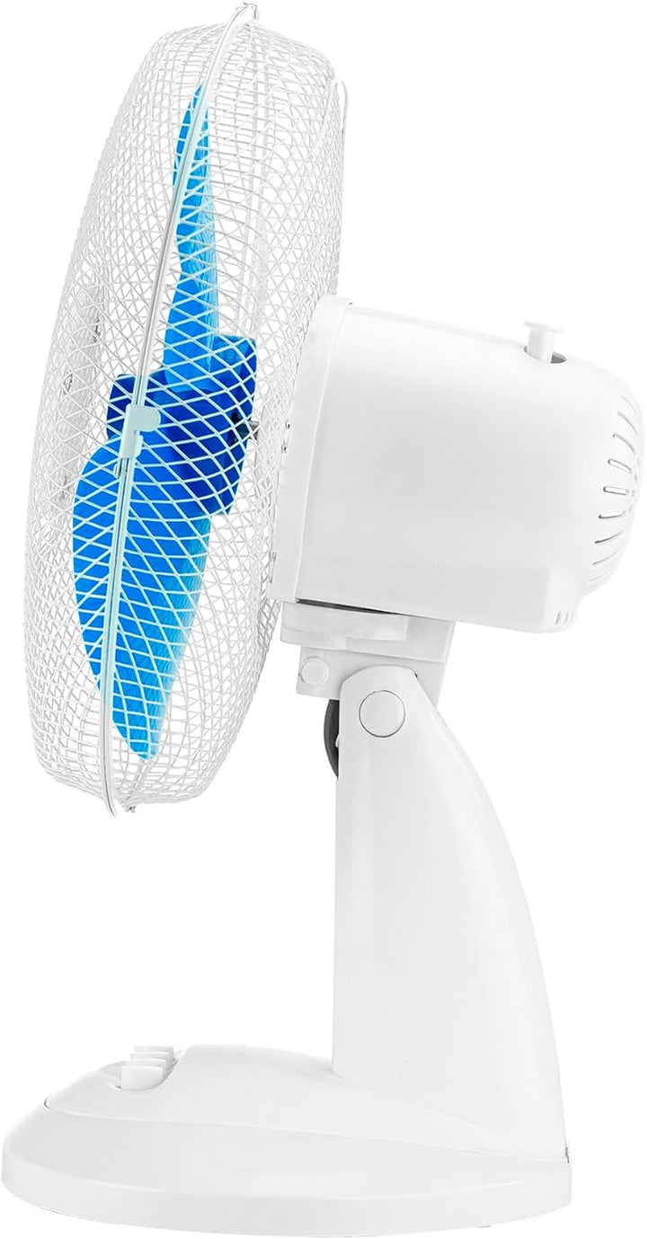 Jocca - Tischventilator 30 cm Durchmesser/Leistung 45 W / 3 Geschwindigkeiten / 3 Flügel/Oszillation