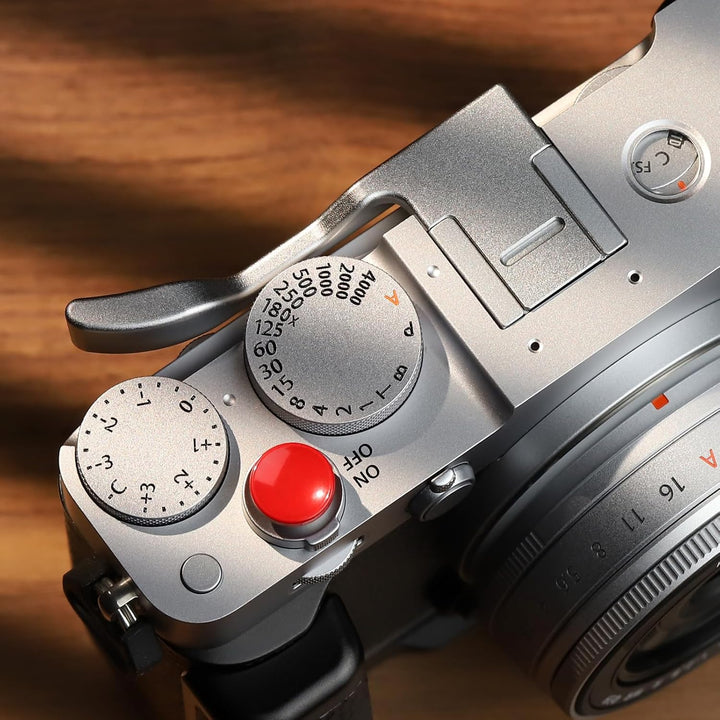 Haoge THB-XE5-S Daumen-Up-Griff für Fujifilm X-E5 Kameragehäuse, digitales Zubehör, Metall, Blitzsch