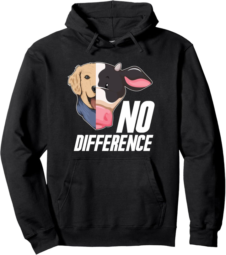 Vegan Veganismus Gemüse Veganer Geschenk - No Difference Pullover Hoodie