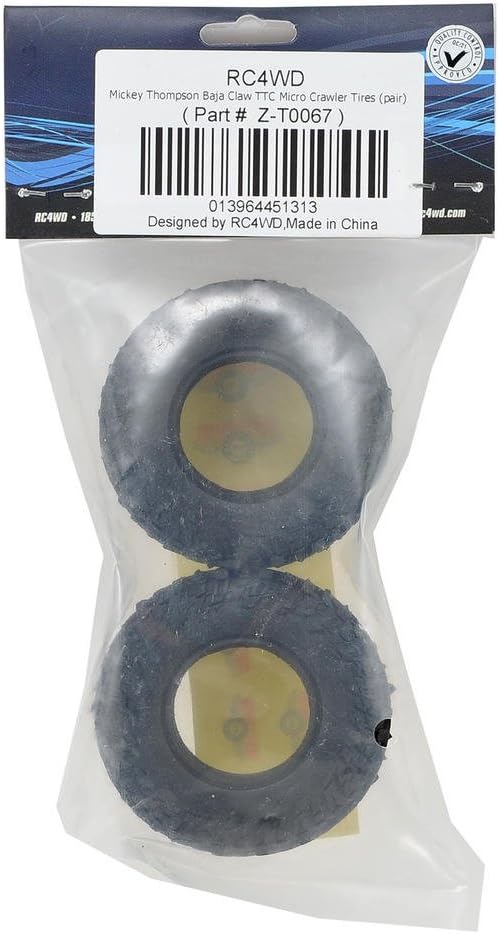 RC4WD Mickey Thompson Baja Claw TTC Micro Crawler Tires pair