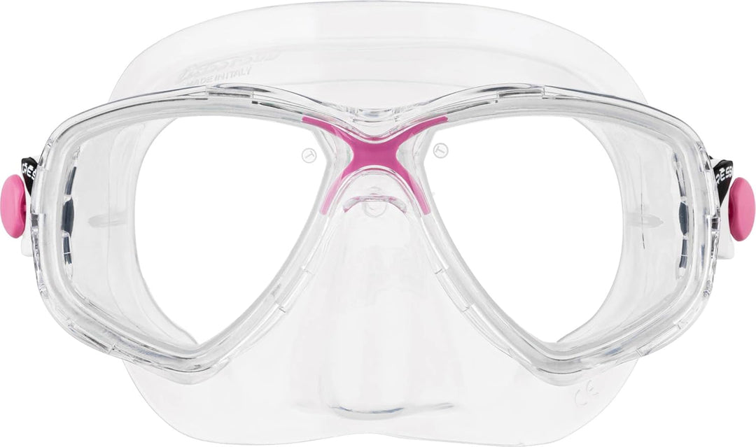 Cressi Tauchmaske Marea Einheitsgrösse Transparent/Rosa, Einheitsgrösse Transparent/Rosa