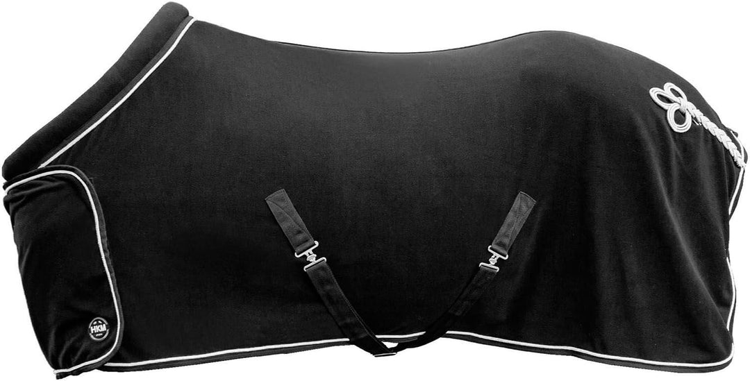HKM 72243000.0030 Fleecedecke mit Kragen, rot 145 rot, 145 rot