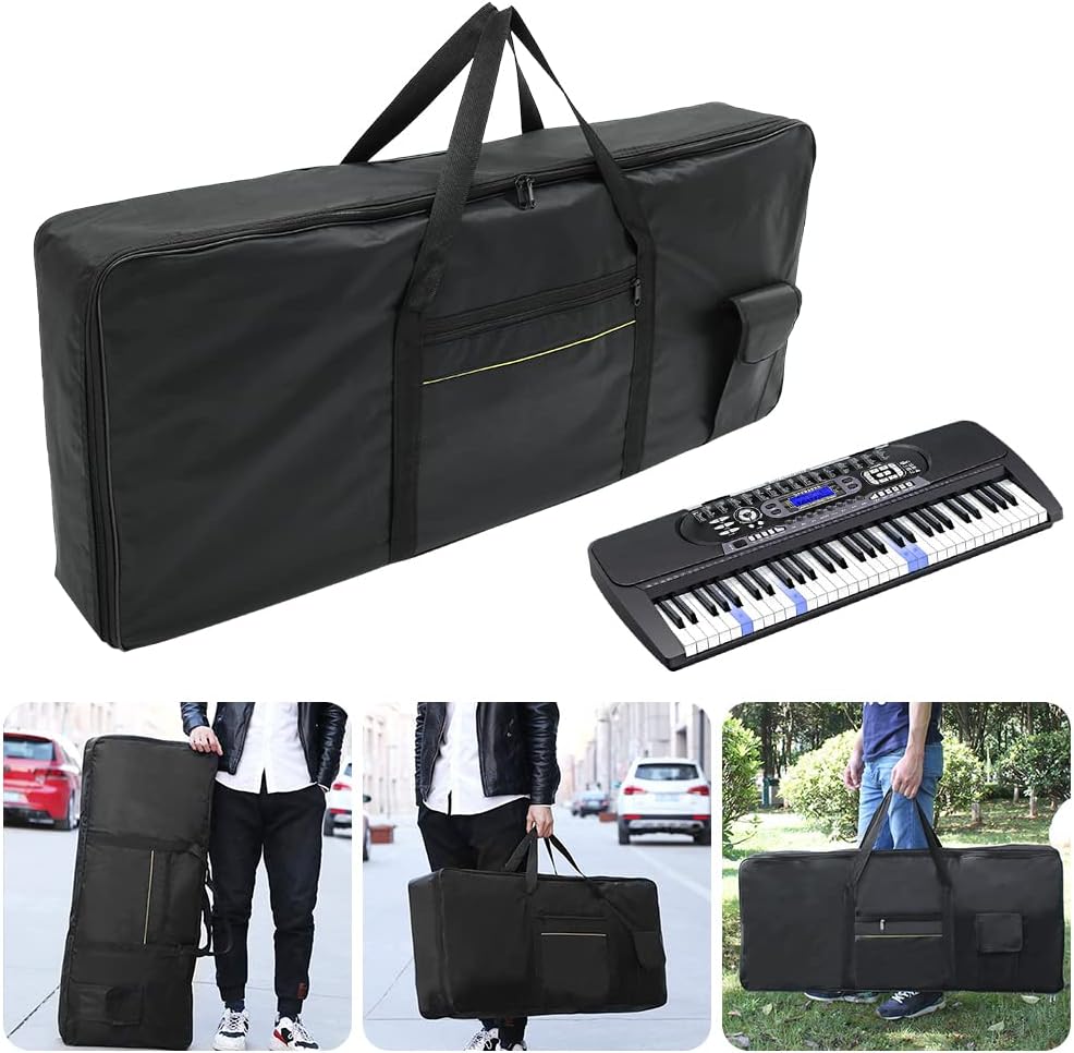 Keyboard-Gig-Tasche, 61 Tasten, Oxford-Stoff, Klavier-Aufbewahrungstasche, wasserdicht, elektronisch