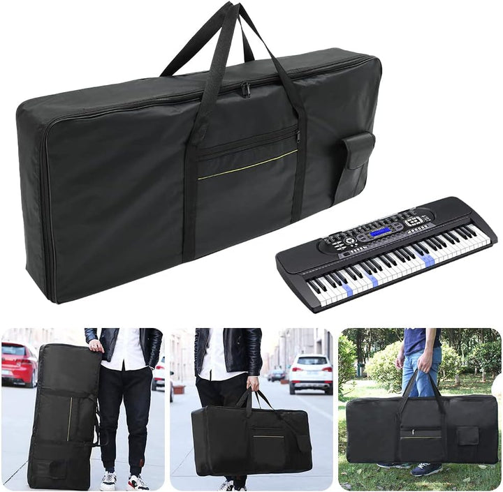 Keyboard-Gig-Tasche, 61 Tasten, Oxford-Stoff, Klavier-Aufbewahrungstasche, wasserdicht, elektronisch