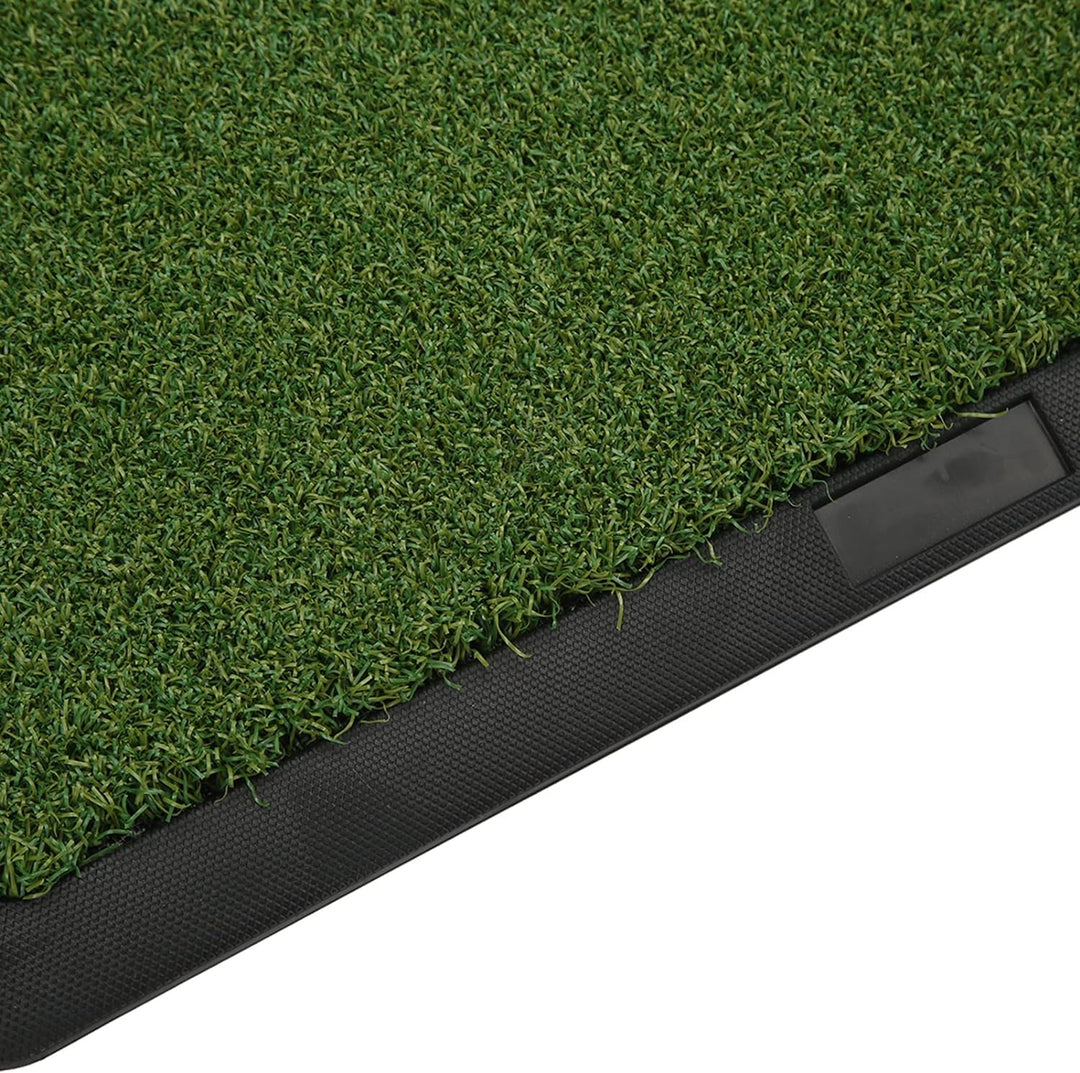 Astibym Golfschlag-Übungsmatte, Samt-Golfmatte, Tragbare Trainingsmatte, Anti-Rutsch-Matte, Golf-Übu