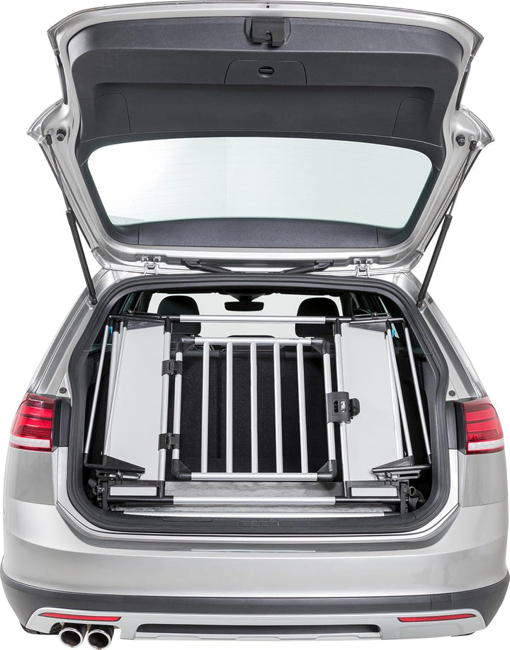 TRIXIE Universal-Heckgitter für Hunde - Macht den Kofferraum zur Transportbox - Winkel & Seitenteile