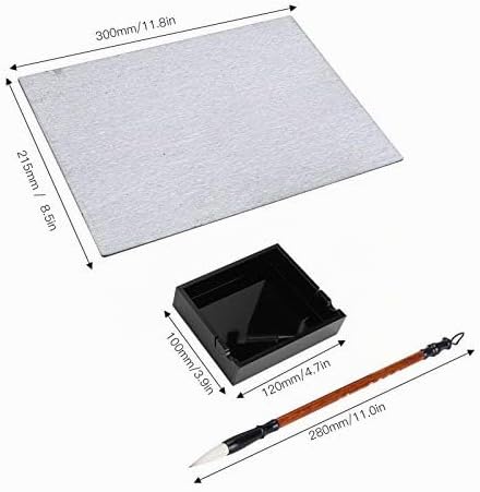 Wasserzeichnungs Künstlertafel, Wasseraufbewahrungsbox, Buddha Brett Set, Pinsel, Wasser Schreibtafe