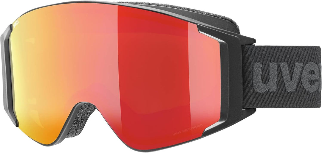uvex Unisex G.gl 3000 To Skibrille (1er Pack) Einheitsgrösse black mat/red-lasergold lite, Einheitsg
