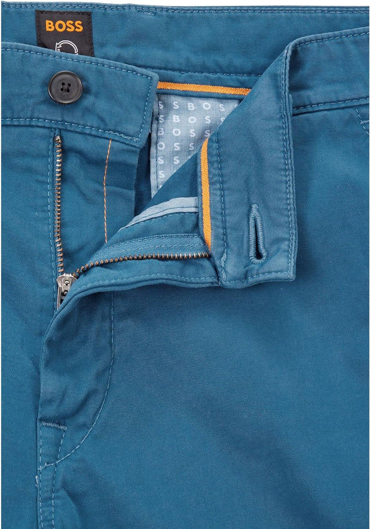 BOSS Herren Schino-Slim D Hose Blau 31W / 32L, Blau 31W / 32L