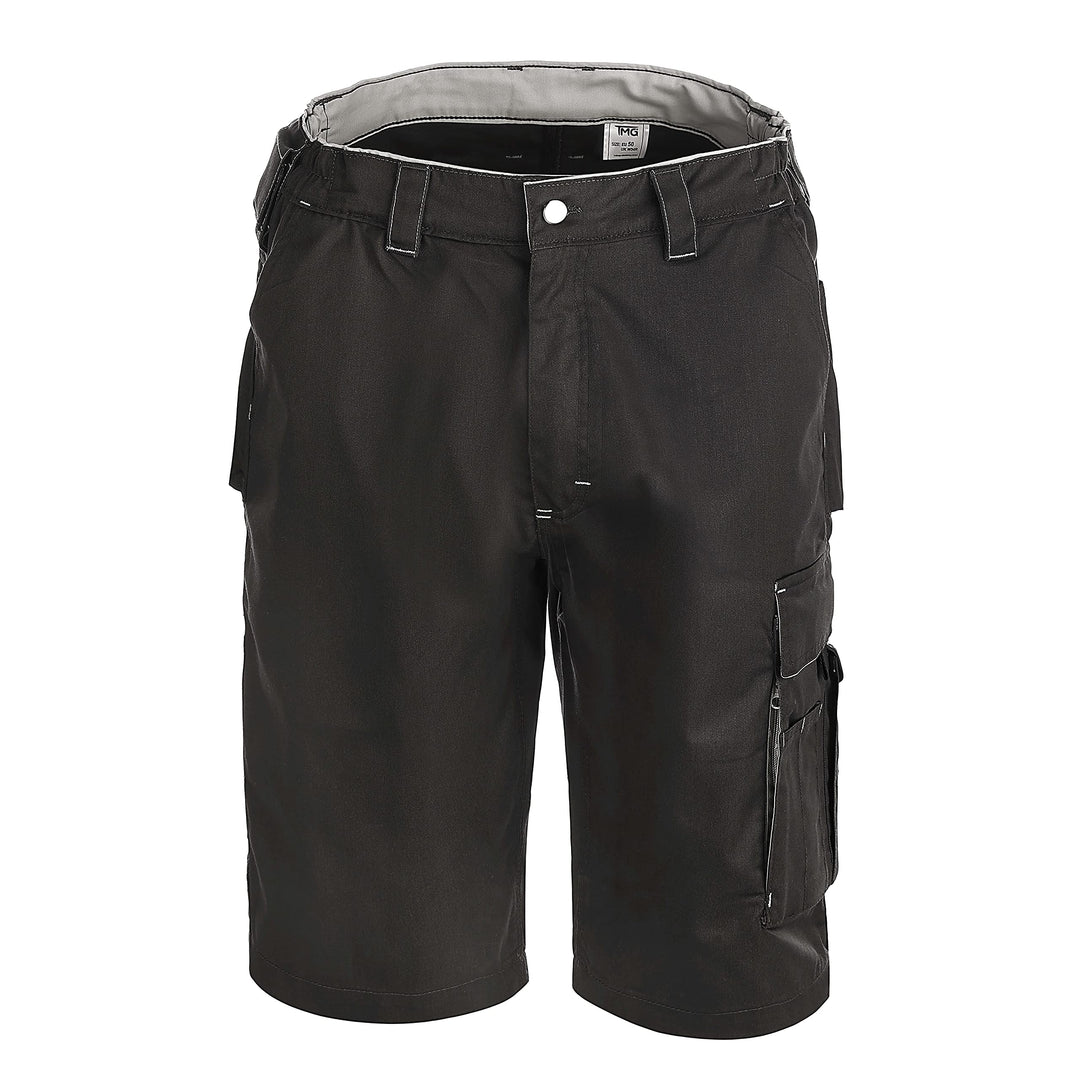 TMG | Arbeitsshorts für Herren, Kurze Arbeitshose mit Werkzeugtasche, robust & strapazierfähig, Carg