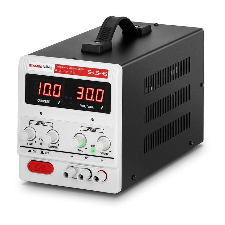 Stamos Soldering S-LS-35 Labornetzgerät Labornetzteil regelbar Netgerät Netzteil Labor 0-30 V, 0-10