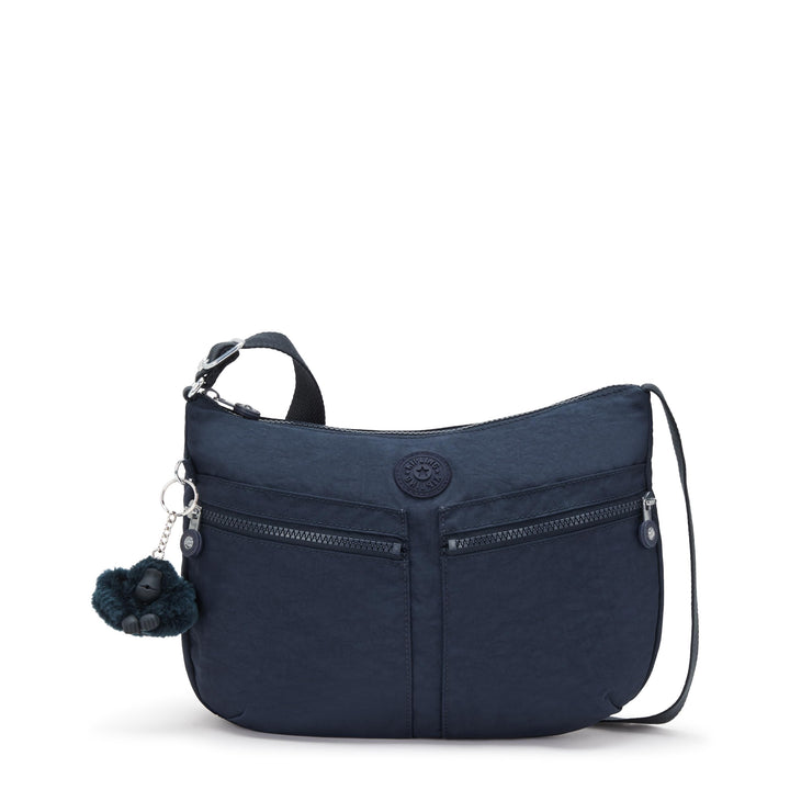 Kipling Damen Izellah Umhängetasche, M Blue Bleu 2, Blue Bleu 2
