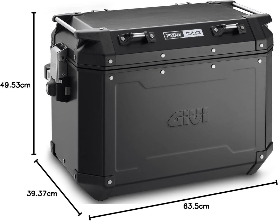 Givi Trekker Outback 48 Liter Seitenkoffer Aluminium Rechts M Andere, M Andere