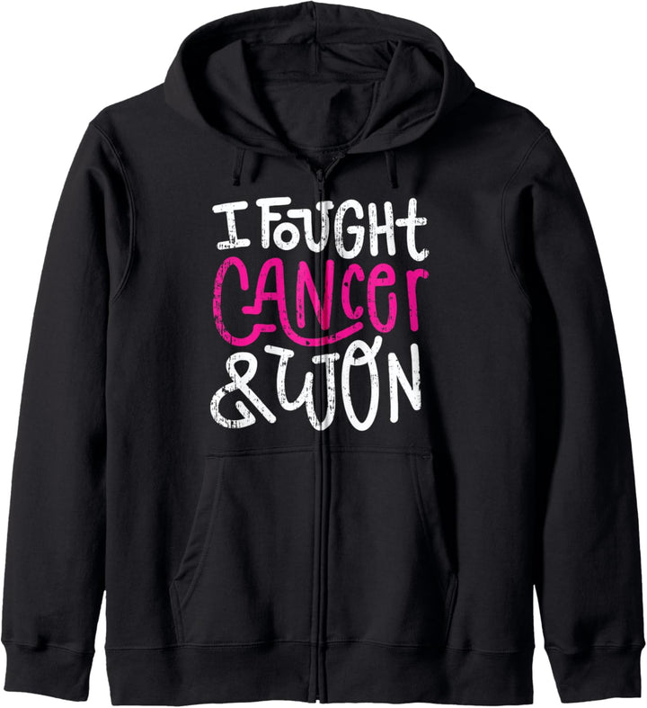 Brustkrebs bekämpft rosa Schleife Survivor Geschenk Kapuzenjacke