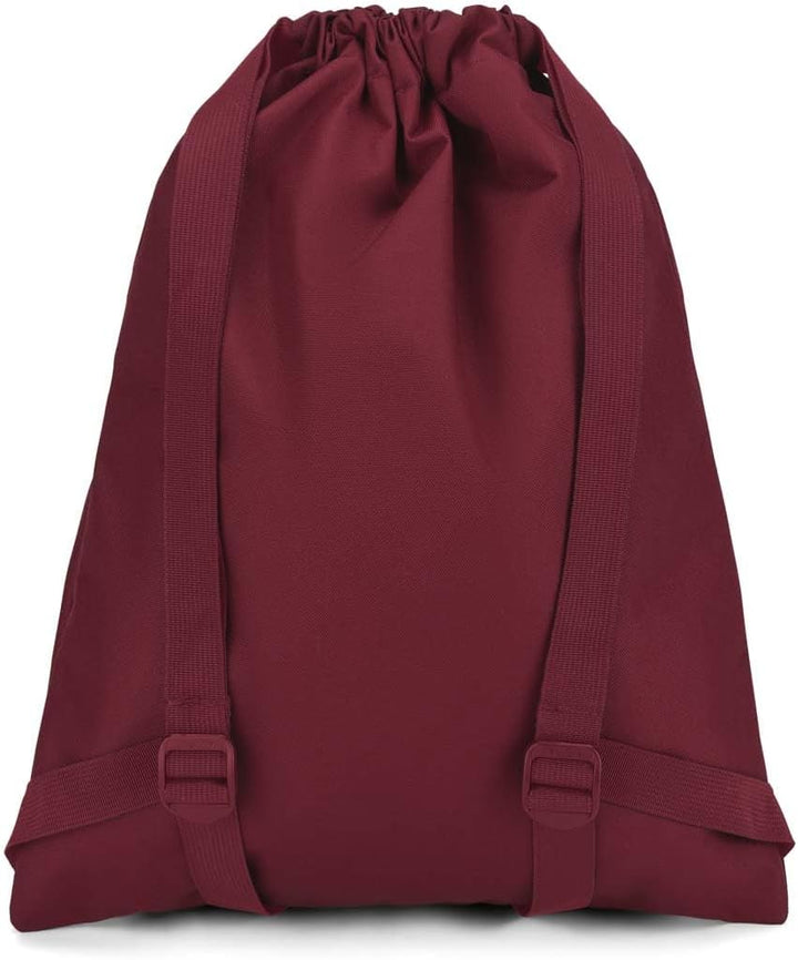 JanSport DRAWSACK Kleiner Rucksack,Russet Red, Russet Red
