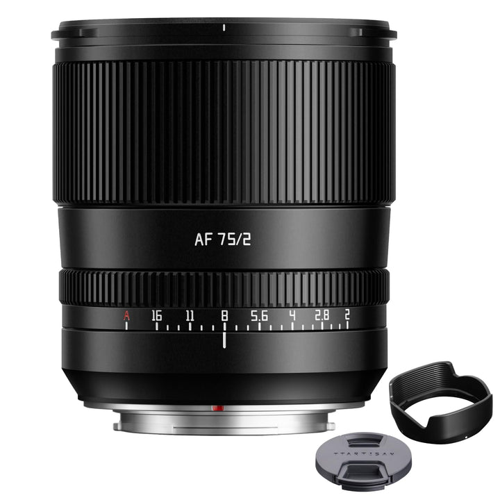 TTArtisan AF 75mm F2-Objektiv Vollformat-Porträtobjektiv, grosse Blende, leichtes STM AF-Autofokusob