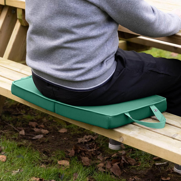 BLOSTM Extra dicke Garten-Knieunterlage – grosse, faltbare Garten-Knieunterlage mit Griffen – wasser