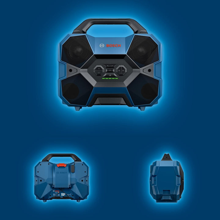 Bosch Professional 18V/12V System Akku-Bluetooth-Lautsprecher GPB 18V-6 C (Bluetooth, USB, Multi-Spe