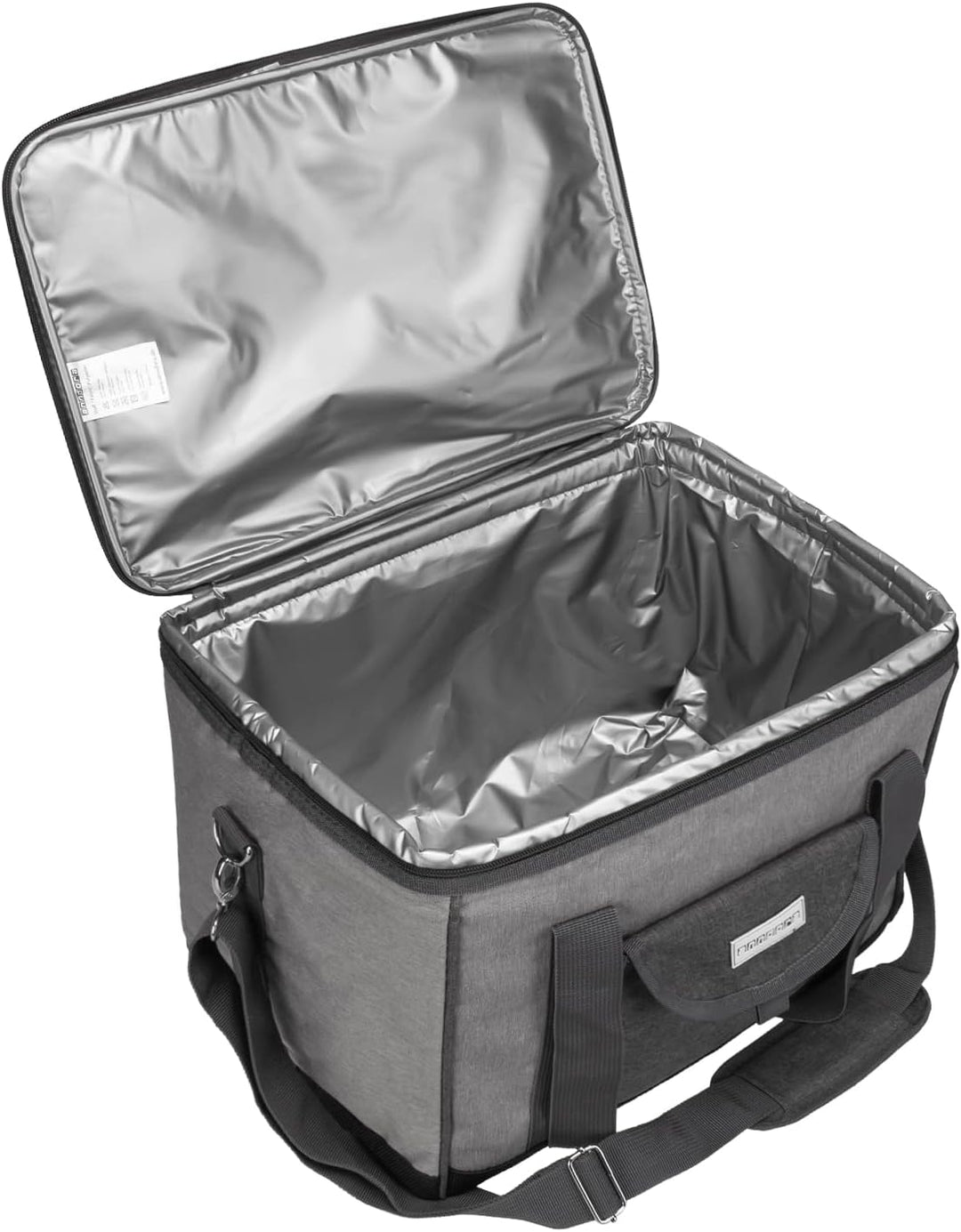 anndora Kühltasche XL 40 Liter XL hellgrau meliert