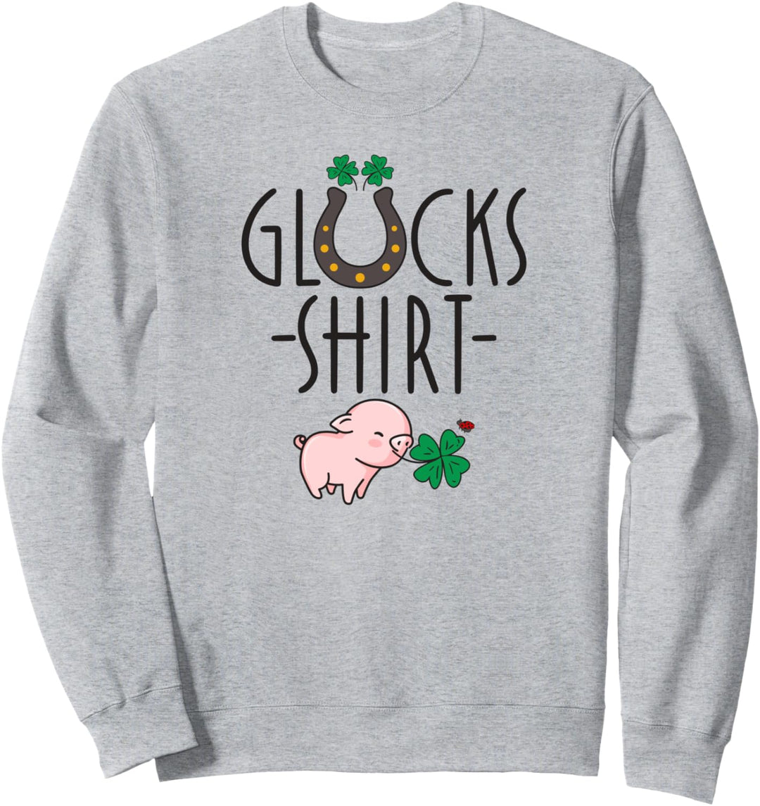Glücksshirt - Glücksbringer Prüfung Abitur Abi Schule Glück Sweatshirt