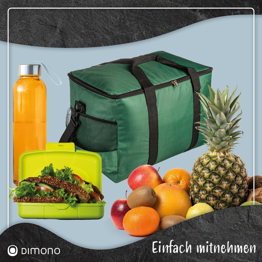 XXL Kühltasche iolierte Getränke & Snack-Tasche Isotasche Picknick-Tasche für Camping Reisen Urlaub