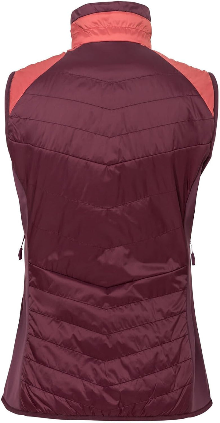 VAUDE Damen Chaleco Sesvenna Iv para Mujer Jacke, brick