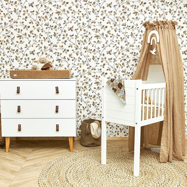 Meyco Baby Baldachin fürs Kinderzimmer - 30x155cm - hängender Betthimmel - Bettvorhang fürs Babybett