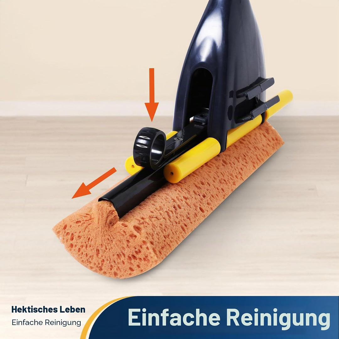 Yocada Schwammmopp, Ersatz-Nachfüllkopf, für den gewerblichen Gebrauch, Fliesen, Boden, Badezimmer,