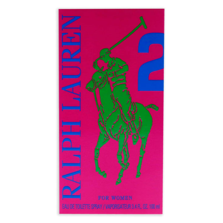 RALPH LAUREN Big Pony 2 pink Wom EDT Vapo 100 ml 100 ml (1er Pack), 100 ml (1er Pack)