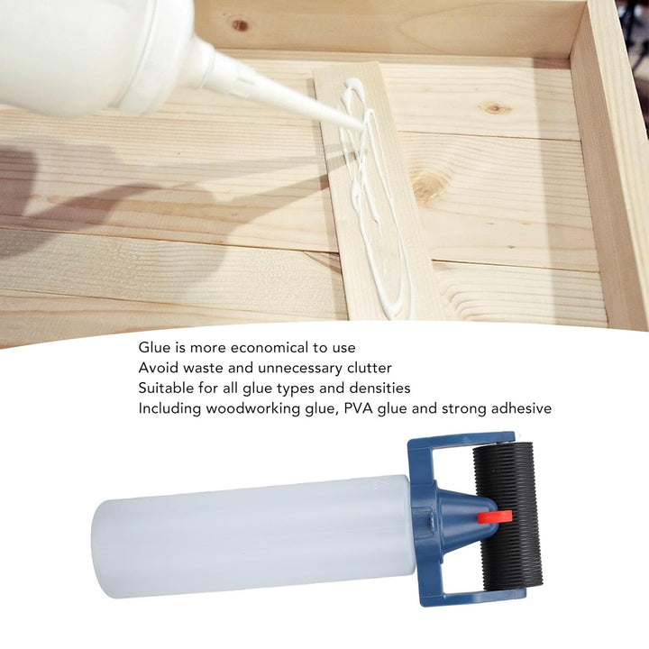 Kit Zum Auftragen von Holzleim, Holzbearbeitungsset, Universeller Leimroller-Flaschenapplikator für