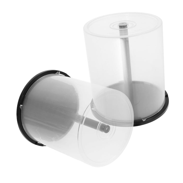 Garneck Cd Aufbewahrungsbox - 100 Discs Kapazität Robustes Pp-Material Transparenter Deckel Für Opti