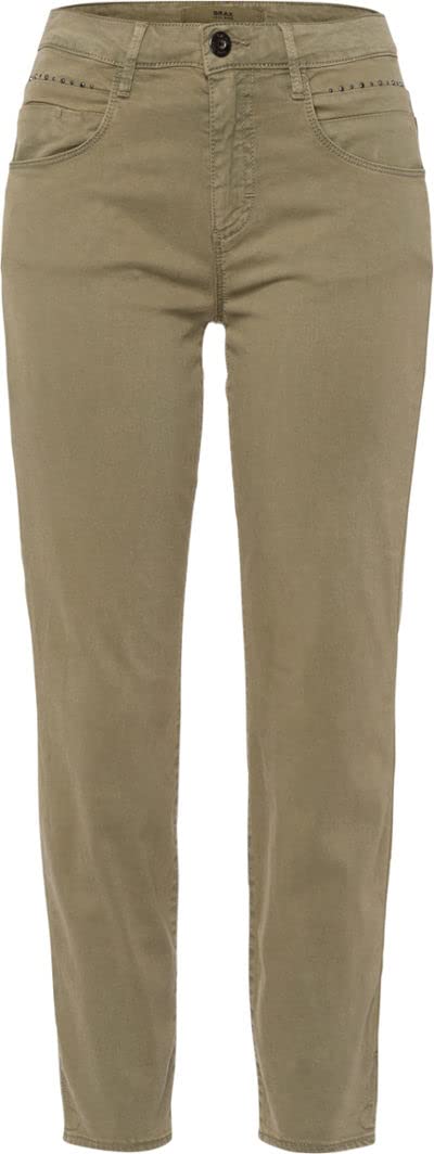 BRAX 7/8 Damen Jeans Hose Style Skinny Jeans S 7/8 Stretchdenim Blue 26W / 32L Olive, 26W / 32L Oliv