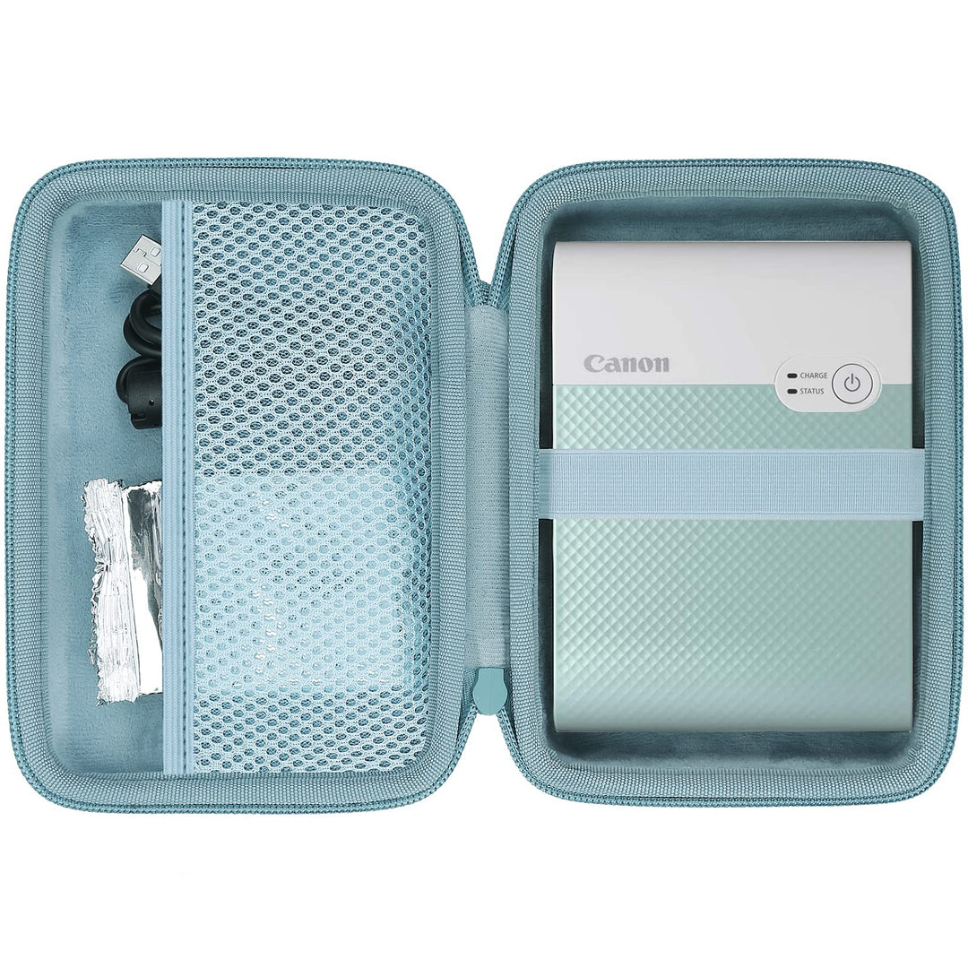 co2CREA Hart Tasche für Canon SELPHY Square QX10 Tragbarer Fotodrucker kompatibel für Druck-Set XS-2