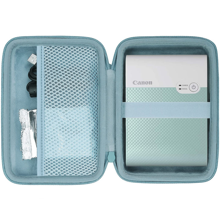 co2CREA Hart Tasche für Canon SELPHY Square QX10 Tragbarer Fotodrucker kompatibel für Druck-Set XS-2