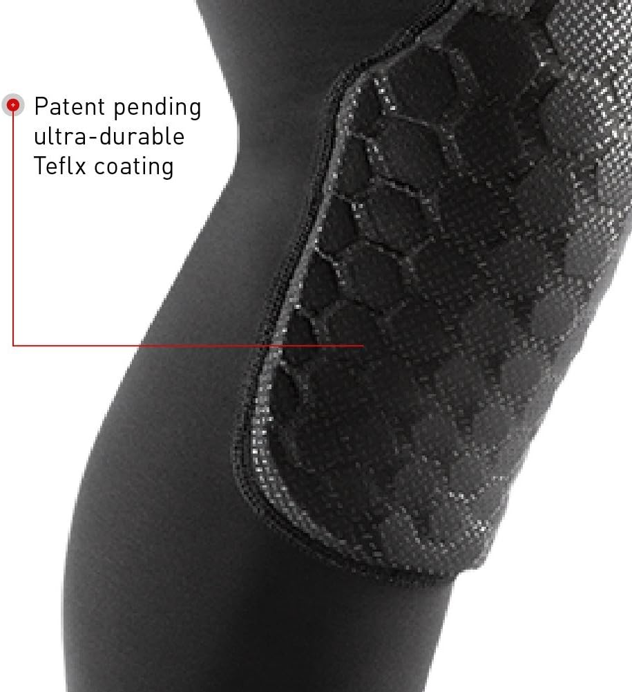 Mc David Unisex – Erwachsene Elite Hex Schienbeinschoner S Schwarz, S Schwarz