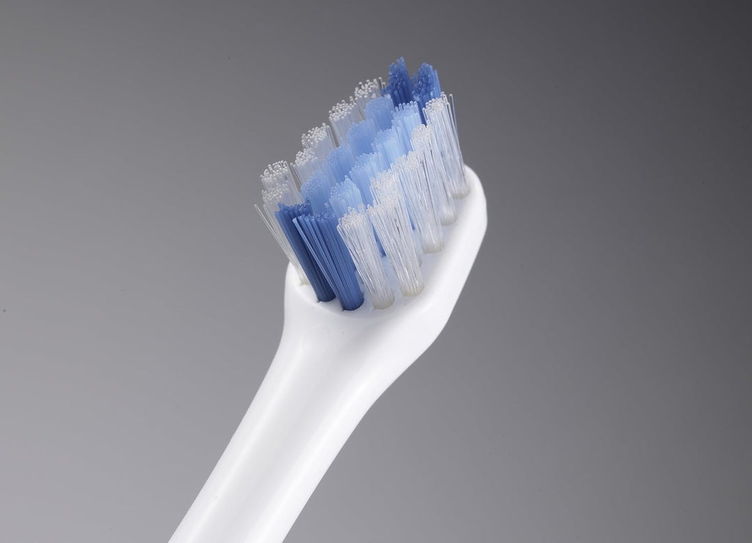 Panasonic Ersatzbürsten EW0925, passend für alle Panasonic Schallzahnbürsten, 2 Stück (2er Pack) Med
