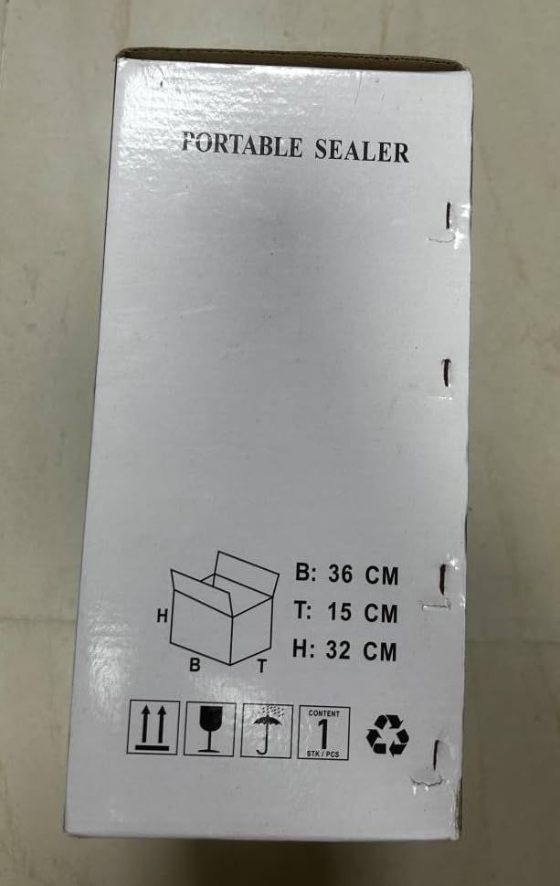 Seababyhouse Handheld Crimp Heisssiegelgerät Beutel Crimpen Heisssiegelgerät Aluminiumfolie Kraft Di